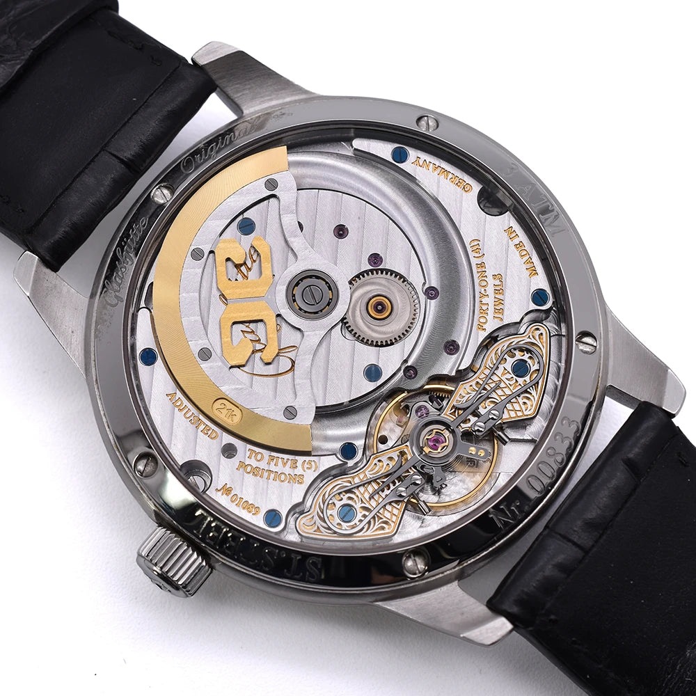 Glashütte Original PanoMaticDate 39mm Stainless Steel 2009
