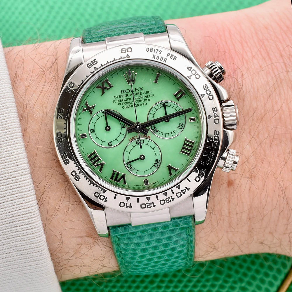 Rolex Daytona Beach Green Chrysoprase 40mm 116519