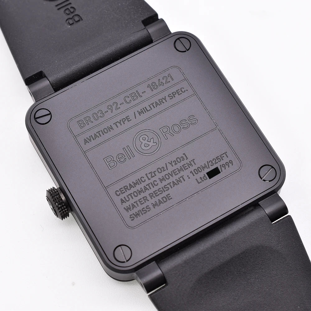 Bell & Ross BR 03 BR03-92 H.U.D Limited Edition BR0392-HUD-CE/SRB 2020