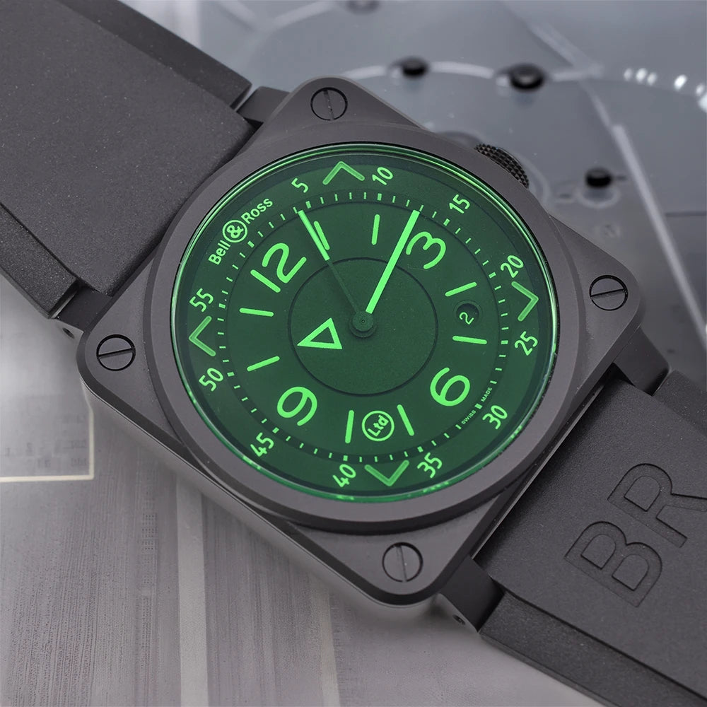 Bell & Ross BR 03 BR03-92 H.U.D Limited Edition BR0392-HUD-CE/SRB 2020