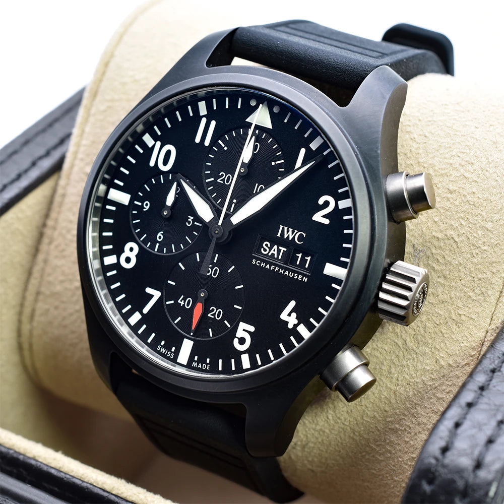 IWC Pilot's Watch Chronograph 41mm Top Gun 2023 Box & Papers, Model no. IW389401, Serial no. 6438574