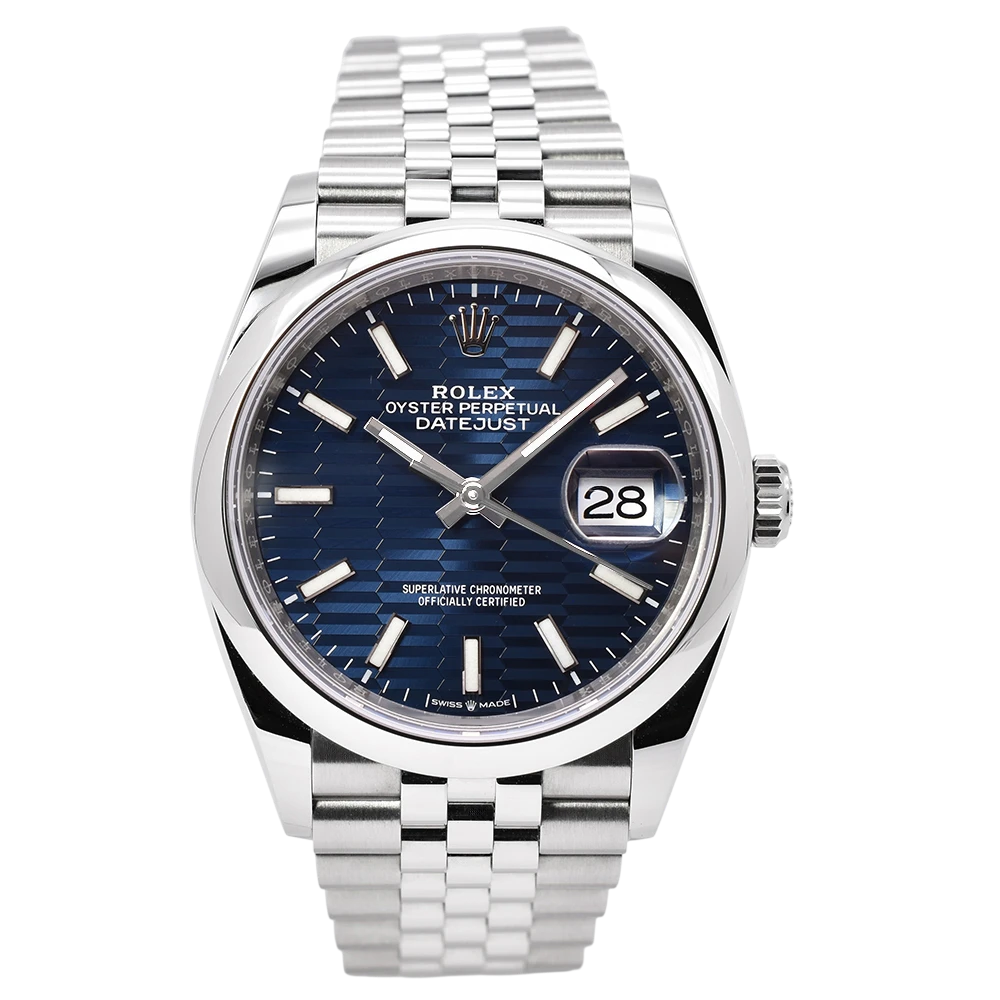 Rolex Datejust 2022 Blue Motif Dial 126200-0004