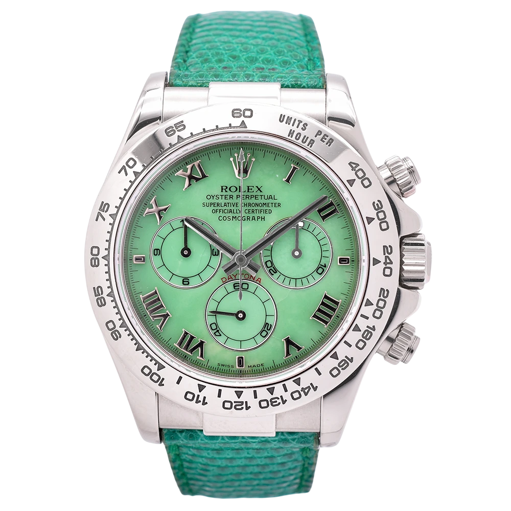 Rolex Daytona Beach Green Chrysoprase 40mm 116519