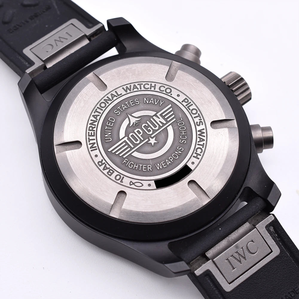IWC Pilot's Watch Chronograph 41mm Top Gun 2023 Box & Papers, Model no. IW389401, Serial no. 6438574