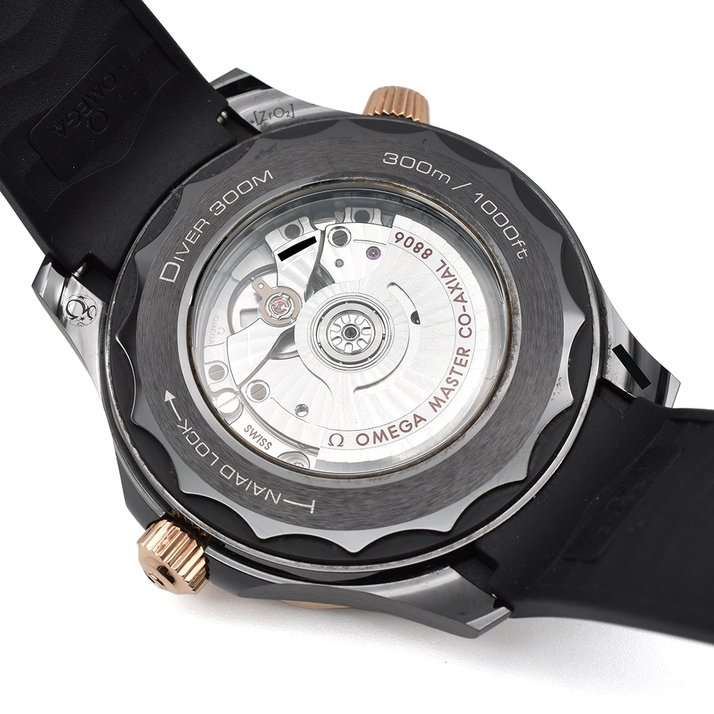 Omega Seamaster Diver 300M Master Co-Axial 43.5 Sedna Black 2025 Box & Papers 210.62.44.20.01.001