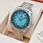 Omega Aqua Terra Turquoise 41mm 2025 Box & Papers 220.10.41.21.03.006