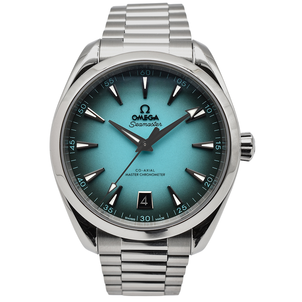 Omega Aqua Terra Turquoise 41mm 2025 Box & Papers 220.10.41.21.03.006