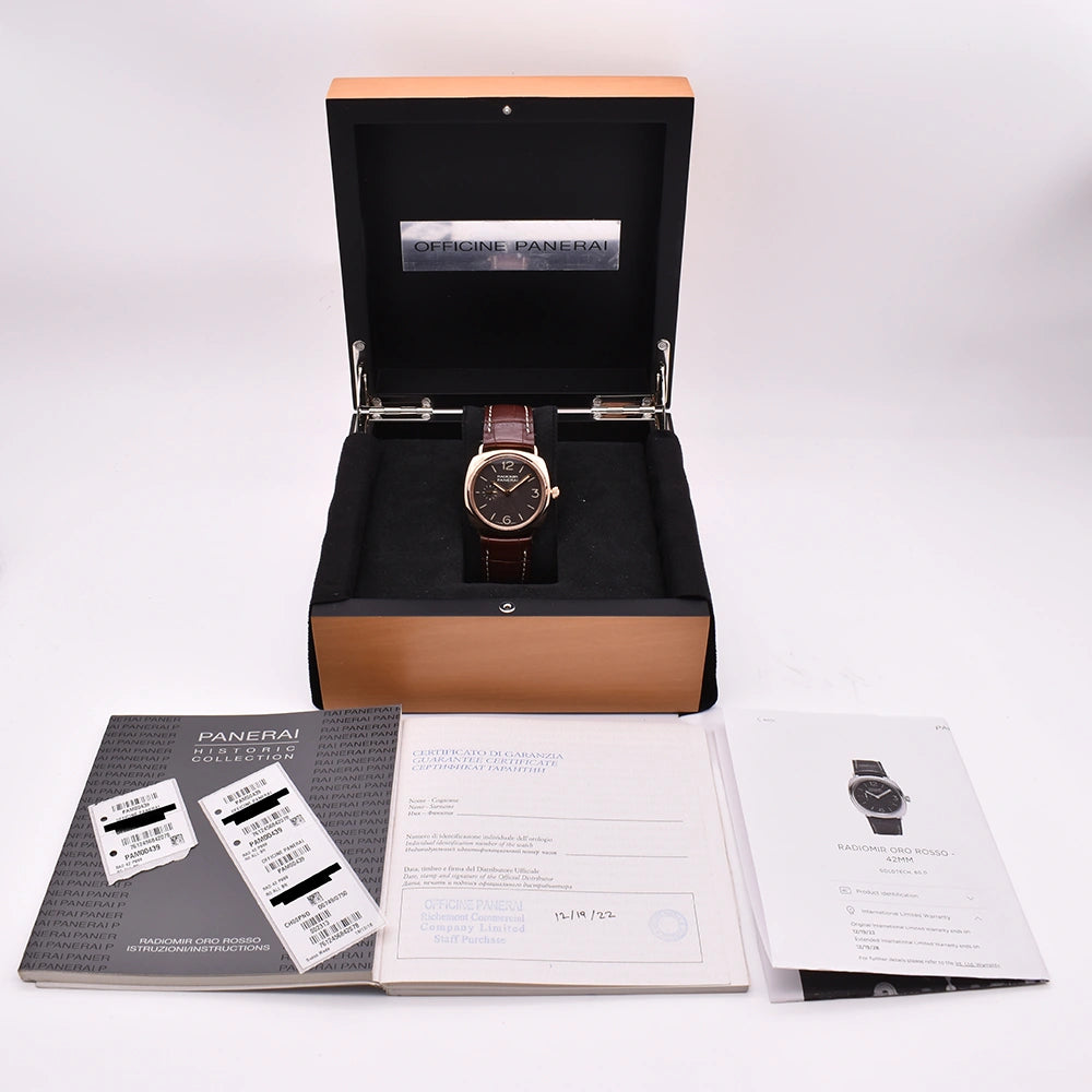 Panerai Radiomir 42mm 2022 Model no. PAM00439