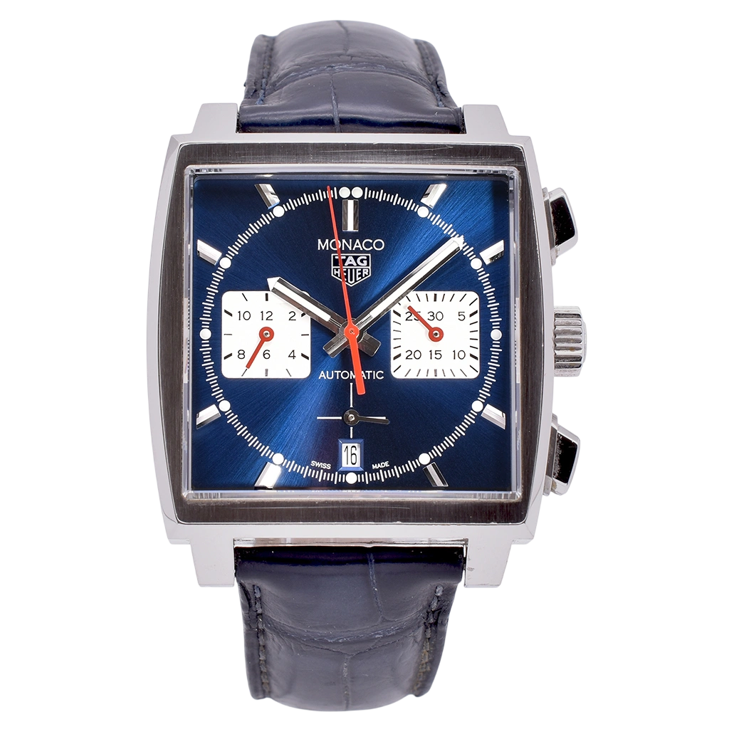 TAG Heuer Monaco Blue 2020 Box & Papers CBL2111.FC6453