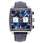 TAG Heuer Monaco Blue 2020 Box & Papers CBL2111.FC6453
