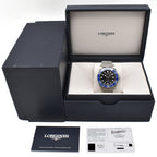 Longines Hydroconquest 39mm Blue Ceramic Bezel L37794906 2026 Box & Papers