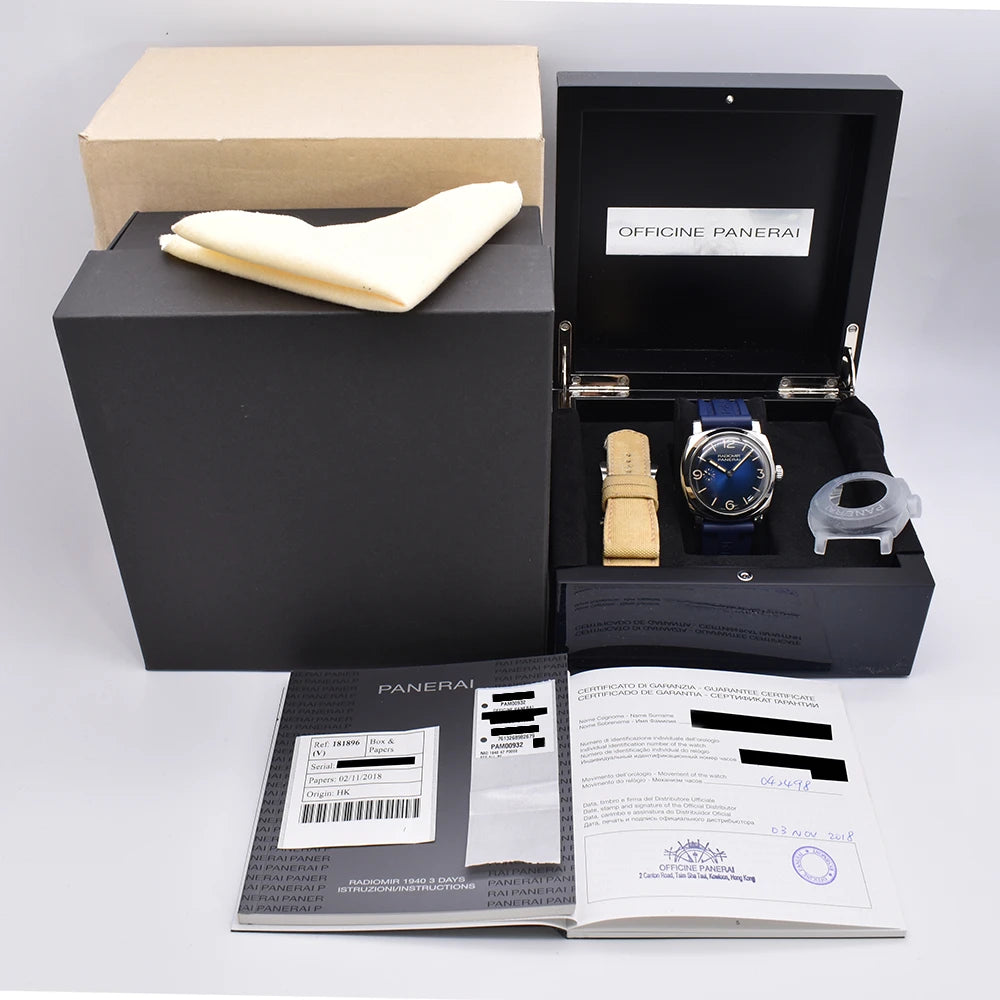 Panerai Radiomir 47mm 1940 Mediterraneo Edition PAM00932