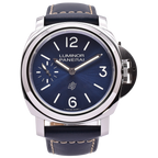 Panerai Luminor 44mm Blu Mare PAM01085 2024 Box & Papers – Pre-owned Watch | Wiseman's Watches