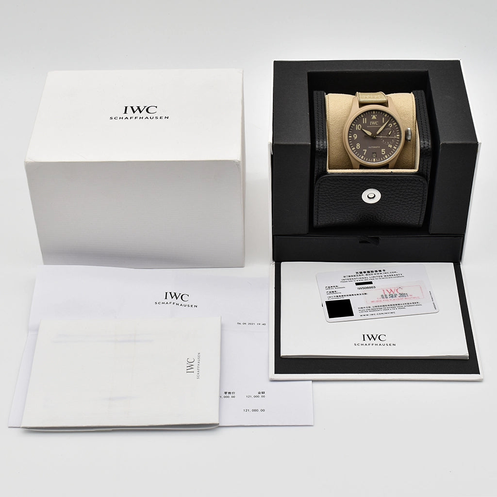 IWC Big Pilot Mojave Desert 46mm IW5060-03 2021 Box & Papers