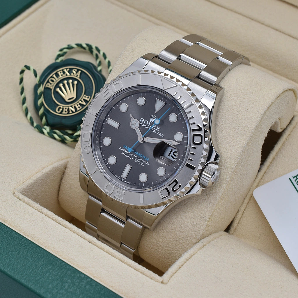 Rolex Yacht-Master Rolesium / Rhodium 126622 2020 Box & Papers
