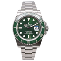 Rolex Submariner 40mm Box & Papers G Serial 116610LV Hulk 2010 Box & Papers, Serial no. G006776 – Pre-owned Watch | Wiseman's Watches