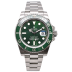 Rolex Submariner 40mm Box & Papers G Serial 116610LV Hulk 2010 Box & Papers, Serial no. G006776 – Pre-owned Watch | Wiseman's Watches