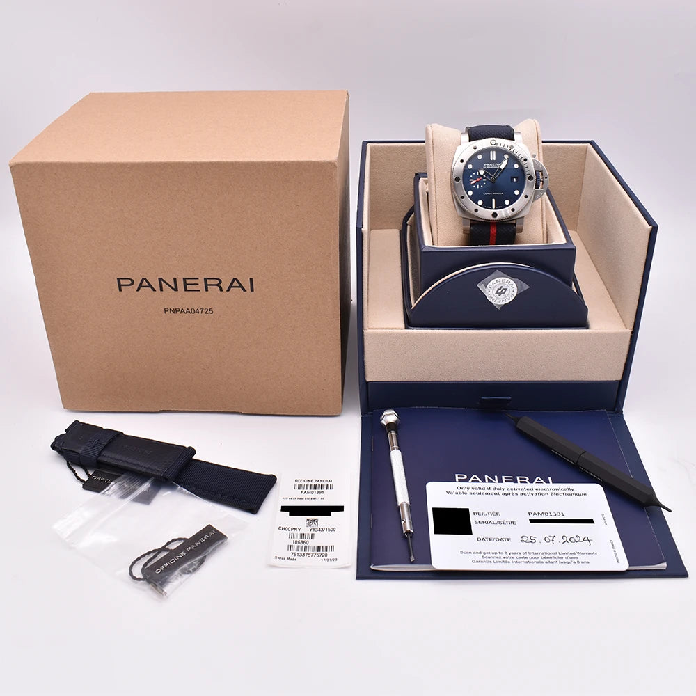 Panerai Submersible Luna Rossa 44mm PAM01391 2024