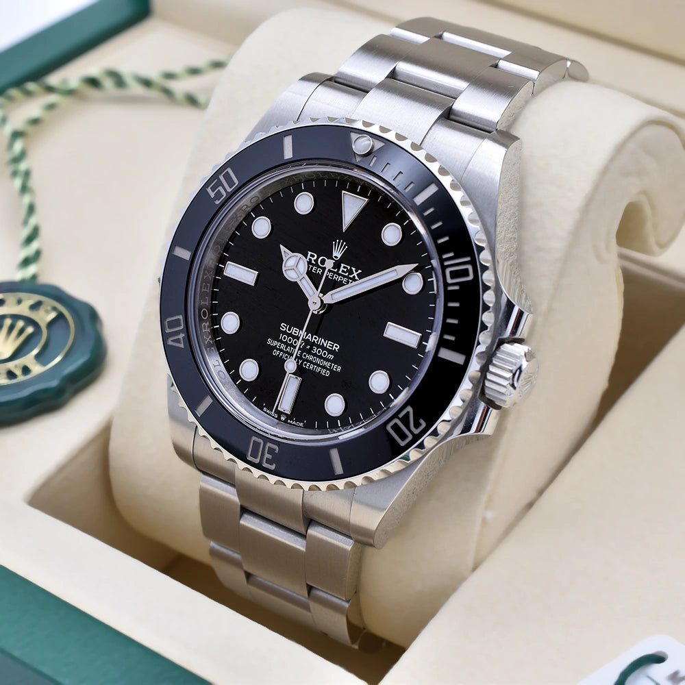 Rolex Submariner 41mm model no. 124060, serial no. 98YD8275 2025 box & papers – Pre-owned Watch | Wiseman's Watches