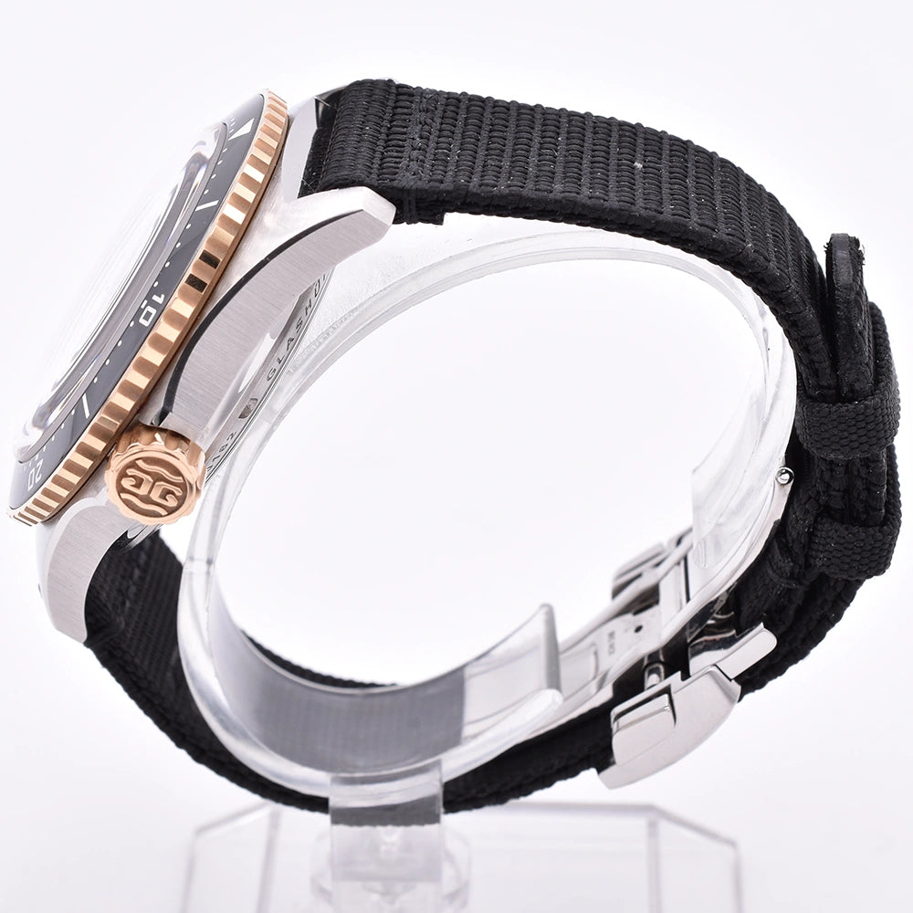 Glashütte Original  SeaQ Panorama Date Stainless Steel / Red Gold / Grey  Ref 1-36-13-04-91-33