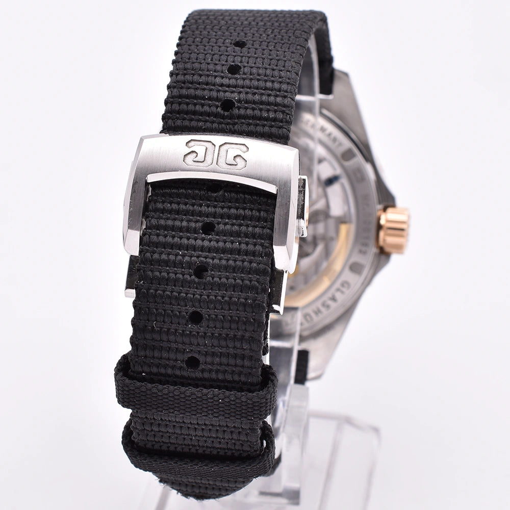 Glashütte Original  SeaQ Panorama Date Stainless Steel / Red Gold / Grey  Ref 1-36-13-04-91-33