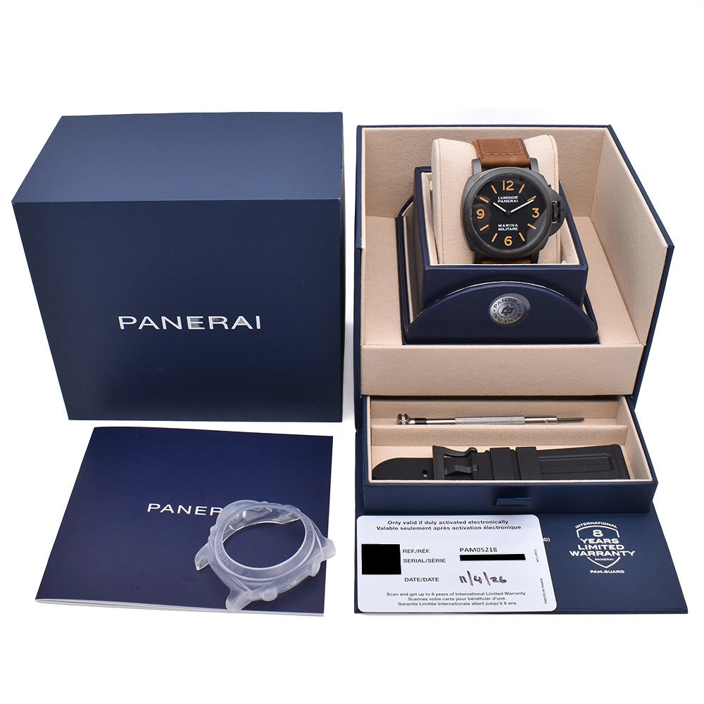 Panerai Luminor Marina Militare 44mm Special Edition PAM05218 2026
