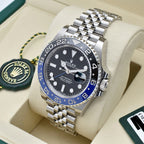 Rolex GMT Master II "Batgirl" Brand New July 2026 Box & Papers