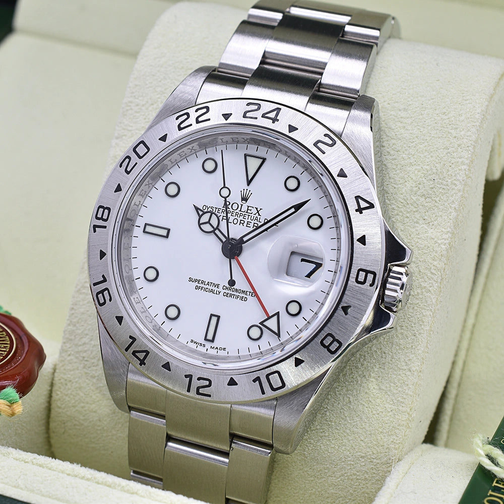 Rolex Explorer II Polar 2009 3186 40mm 16570