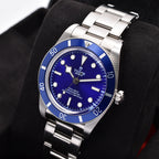 Tudor Black Bay 54 37mm 2026 Blue, model no. 79000B, Serial no. 07AQ757 Box & Papers – Pre-owned Watch | Wiseman's Watches