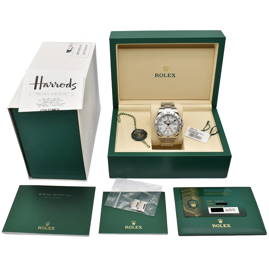 Rolex Explorer II Polar 42mm 226570 2025 Box & Papers