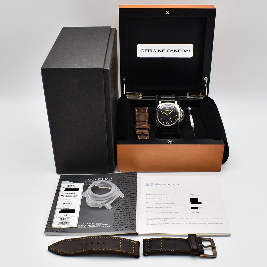 Panerai Luminor Power Reserve 1950 47mm PAM00423 Box & Papers