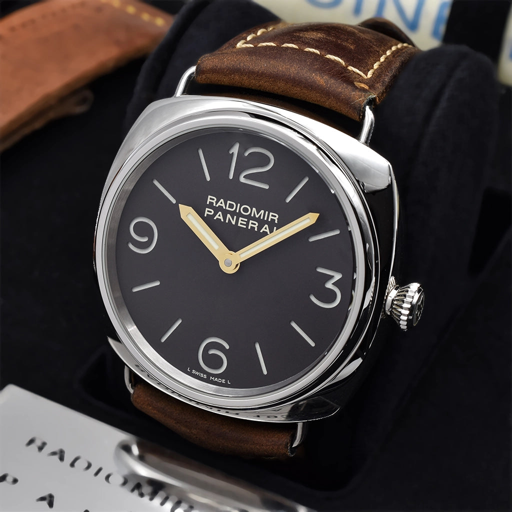 Panerai Radiomir 1938 47mm Excellent Full Set Fully Serviced PAM00232 Box & Papers – Pre-owned Watch | Wiseman's Watches