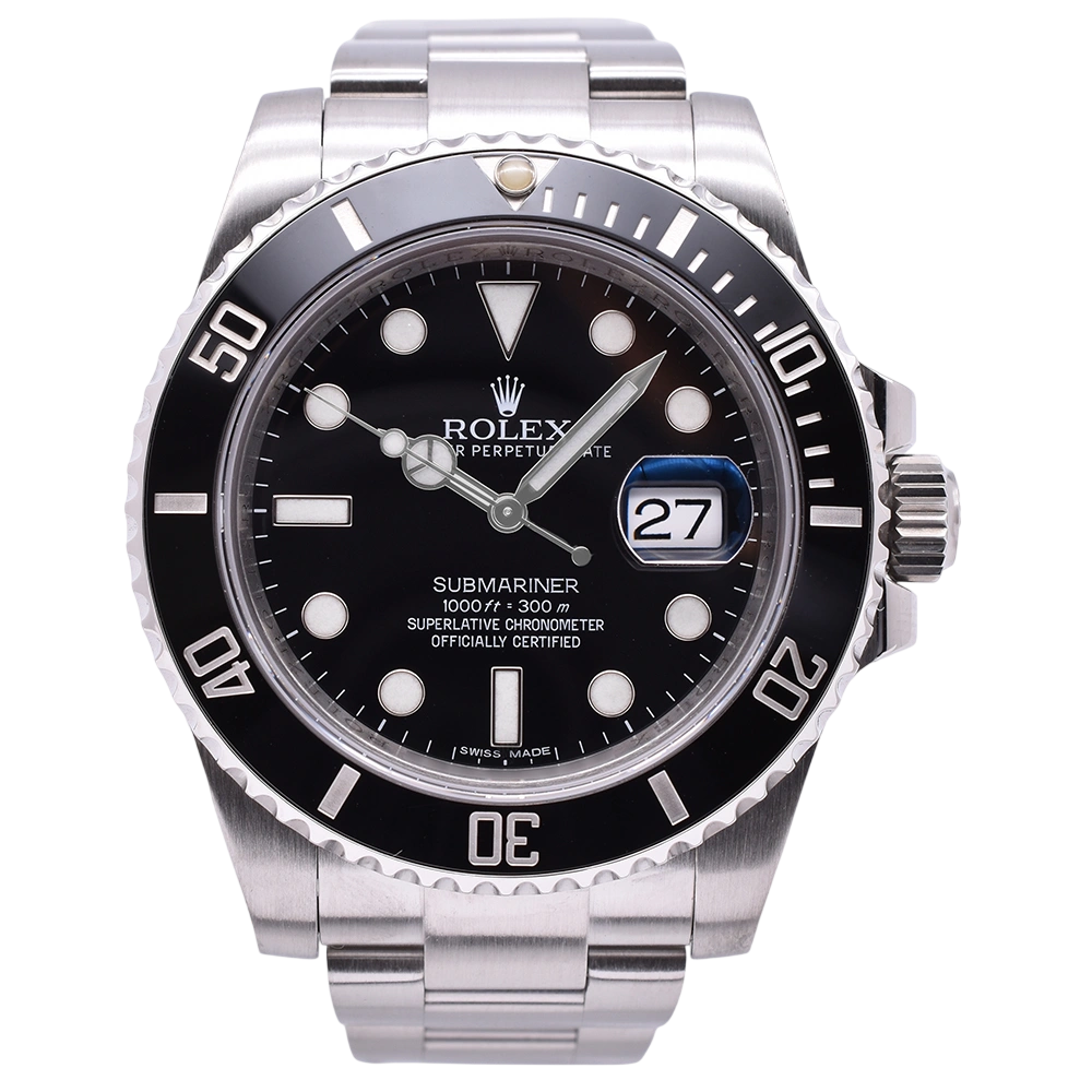 Rolex Submariner 40mm Box & Service 12/2025 Card 116610LN 2015