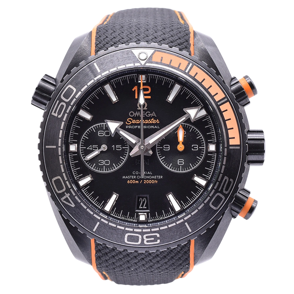OMEGA Planet Ocean 'Deep Black' Chronograph 600m 215.92.46.51.01.001 2019