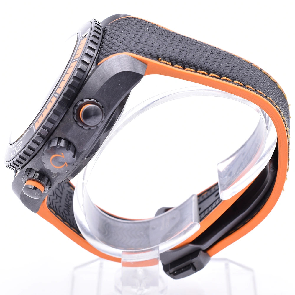 OMEGA Planet Ocean 'Deep Black' Chronograph 600m 215.92.46.51.01.001 2019