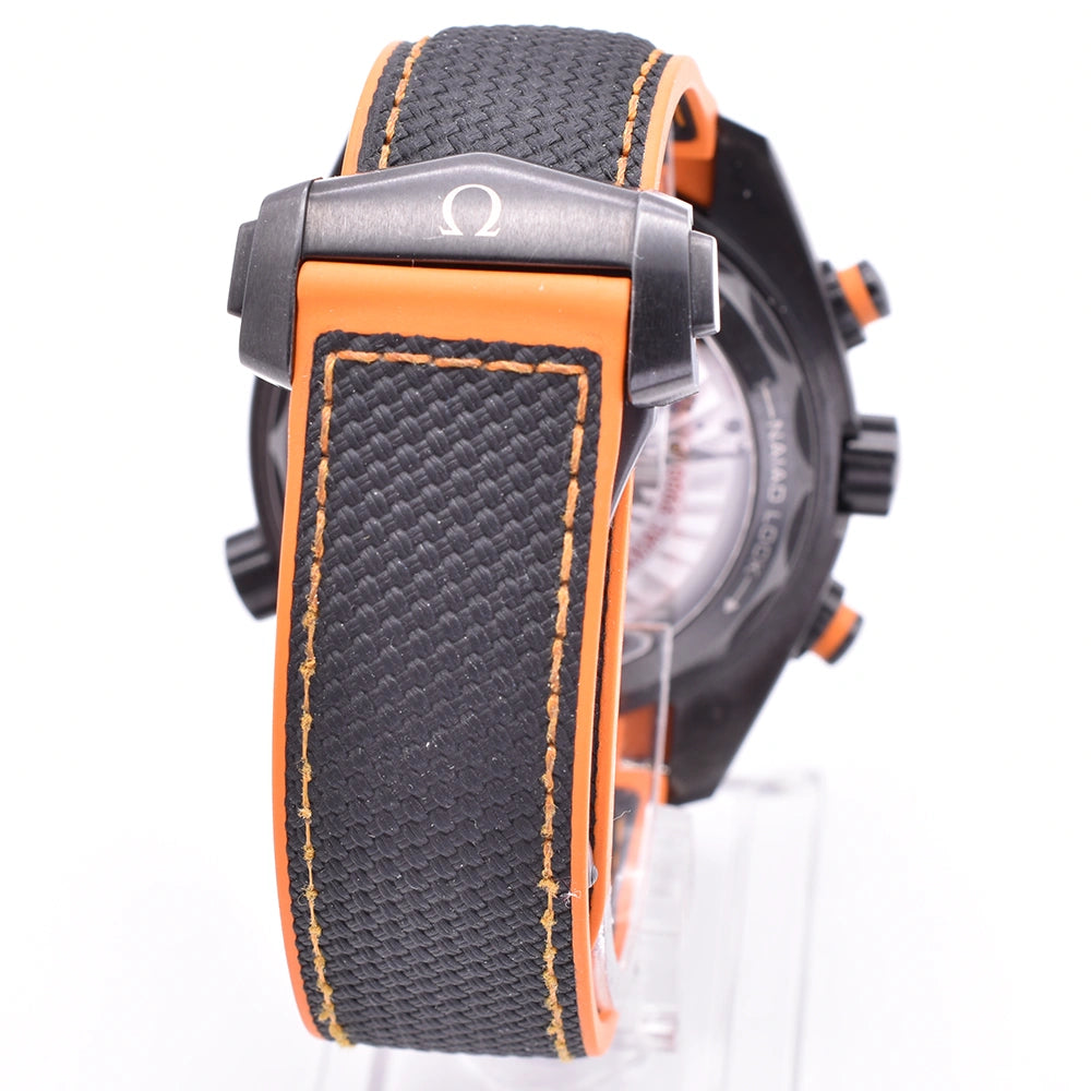 OMEGA Planet Ocean 'Deep Black' Chronograph 600m 215.92.46.51.01.001 2019