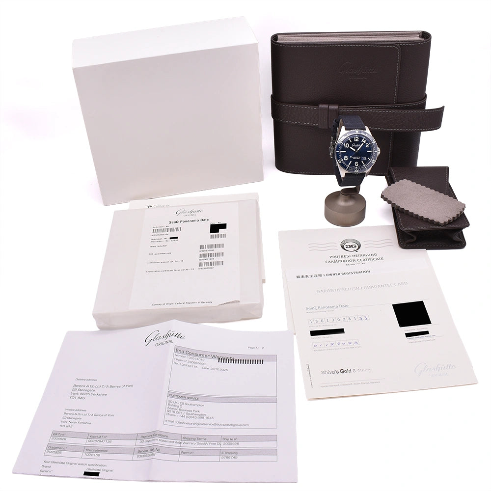 Glashütte Original SeaQ Panorama Date 43.2mm 1-36-13-02-81-36 2023