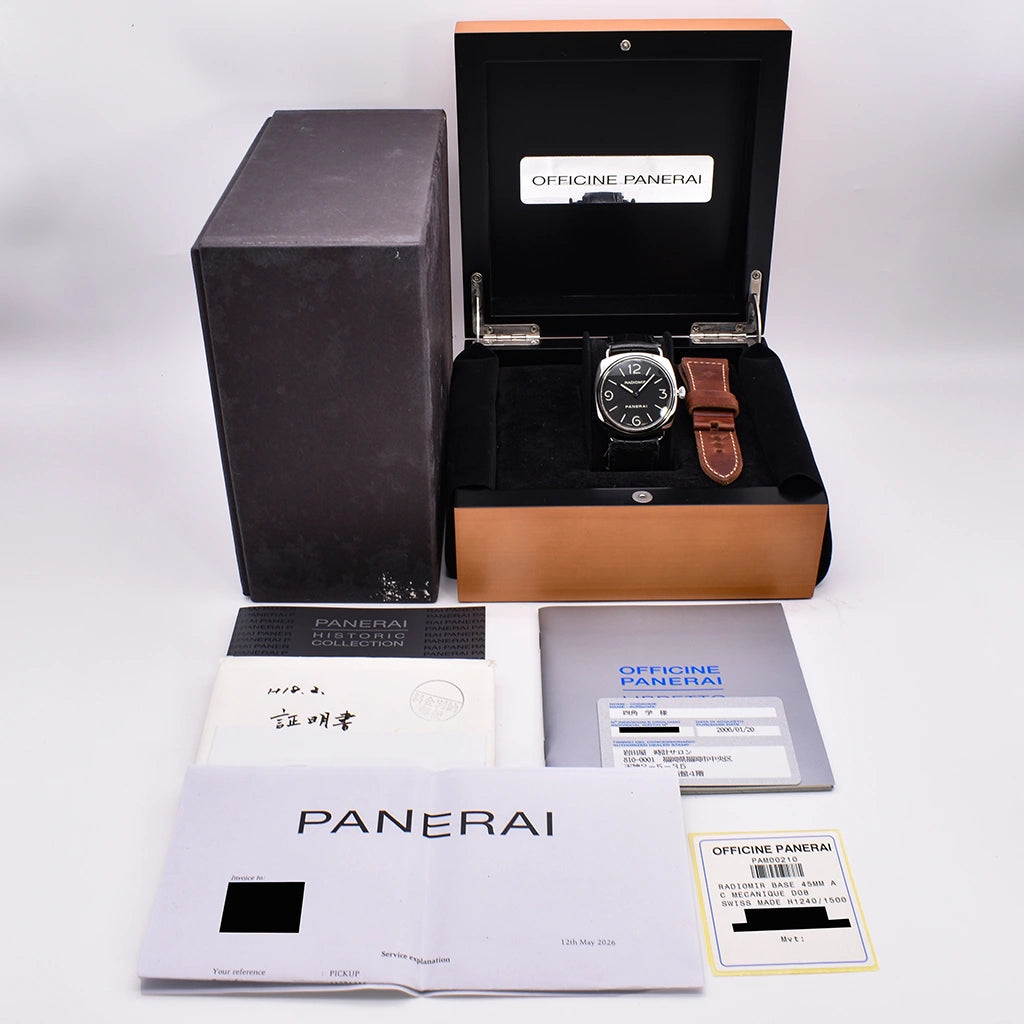 Panerai Radiomir 45mm Fully Serviced 2026 PAM00210 2007