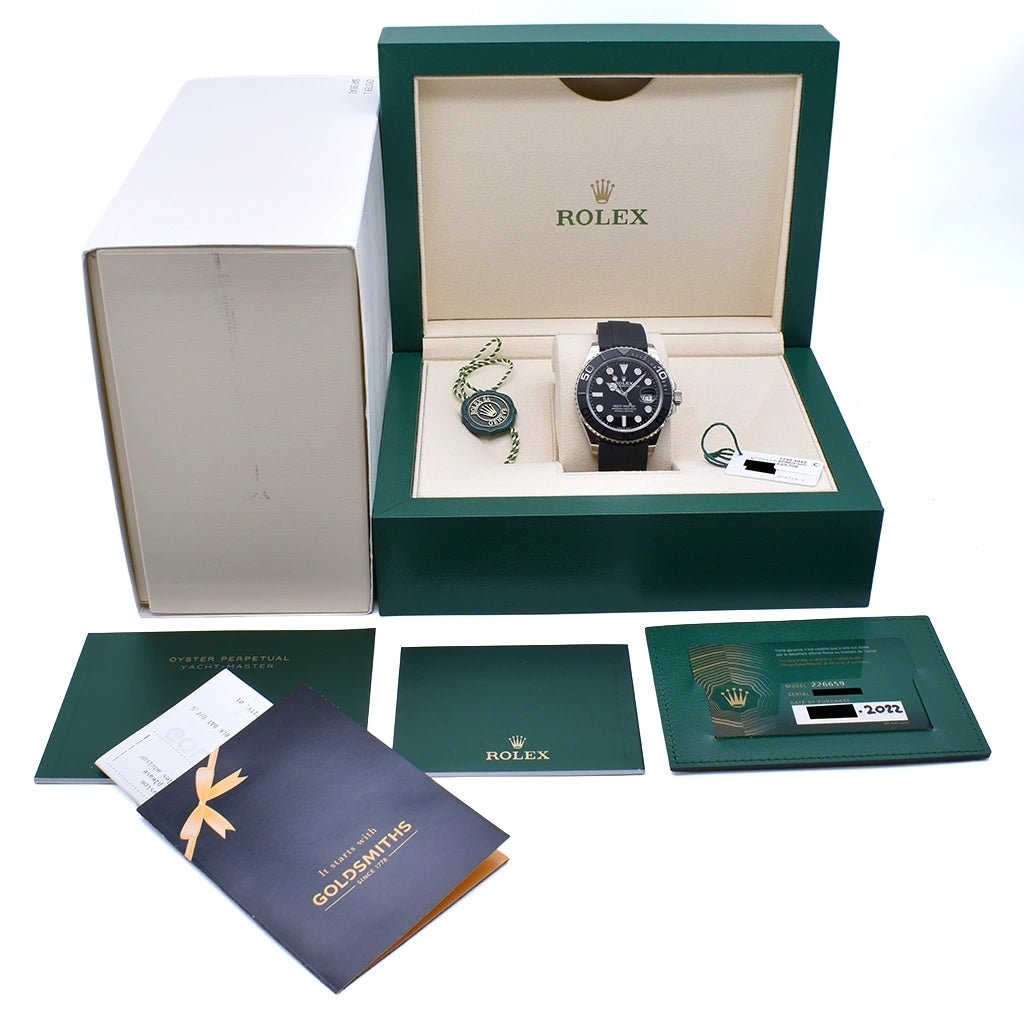 Rolex Yacht-Master 42mm White Gold Oysterflex 226659 2022