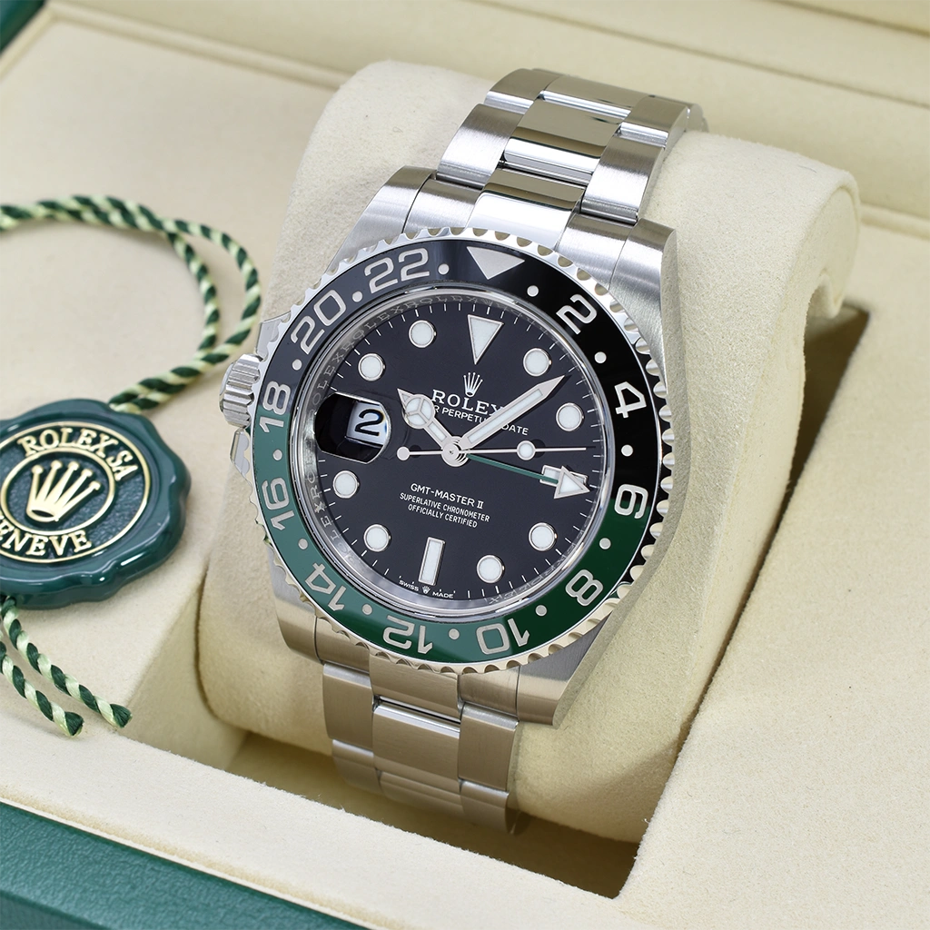 Rolex GMT Master II 40mm Sprite 2025 126720VTNR Box & Papers