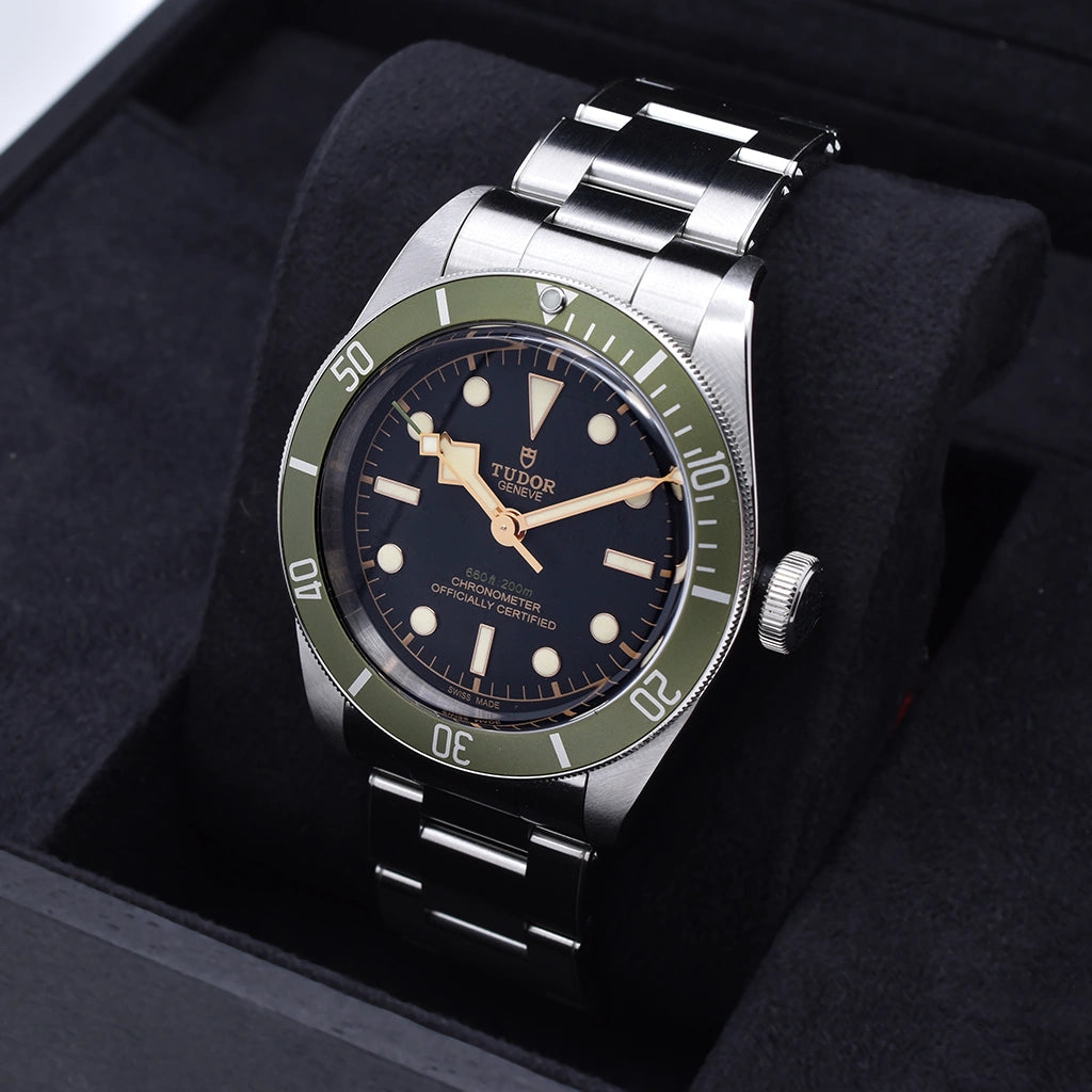 Tudor Black Bay Harrods Edition 79230G-0001, Serial no. 850U510, 2022 Box & Papers – Pre-owned Watch | Wiseman's Watches