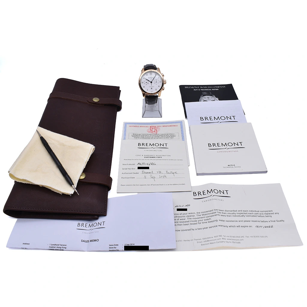 Bremont ALT1-C/RG Rose Gold 43mm 2014