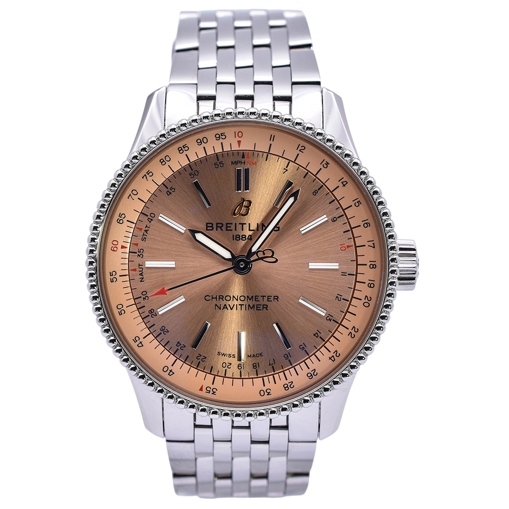 Breitling Navitimer 35 Automatic Stainless Steel / Copper A17395201K1A1