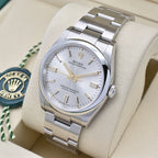 Rolex Oyster Perpetual Silver 36mm 126000 Brand New 2026 Box & Papers