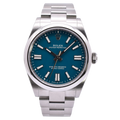 Rolex Oyster Perpetual 41mm Med Blue 134300 Brand New 2026 Box & Papers