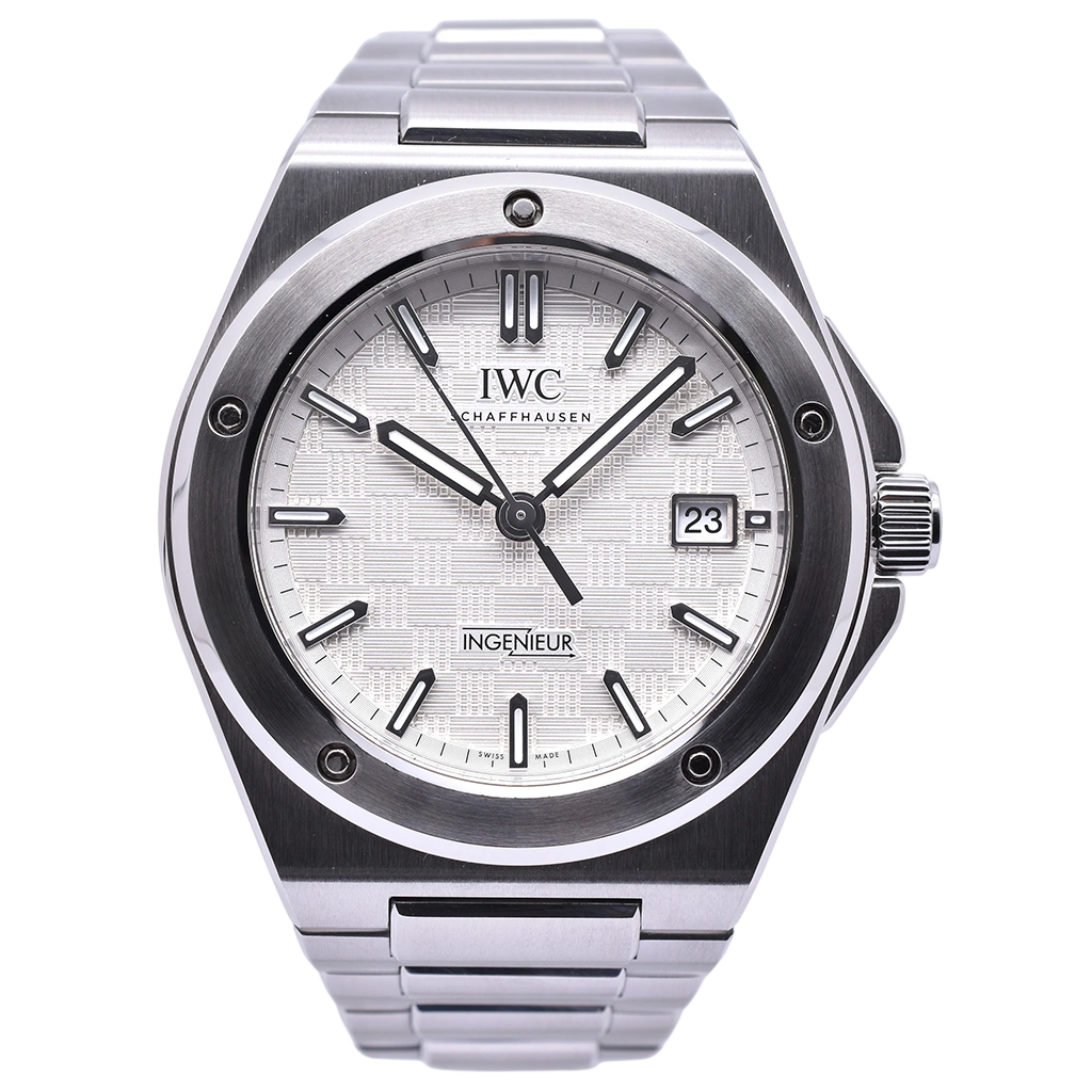 IWC Ingenieur Automatic 40 White / Silver IW328902 2024 Box & Papers