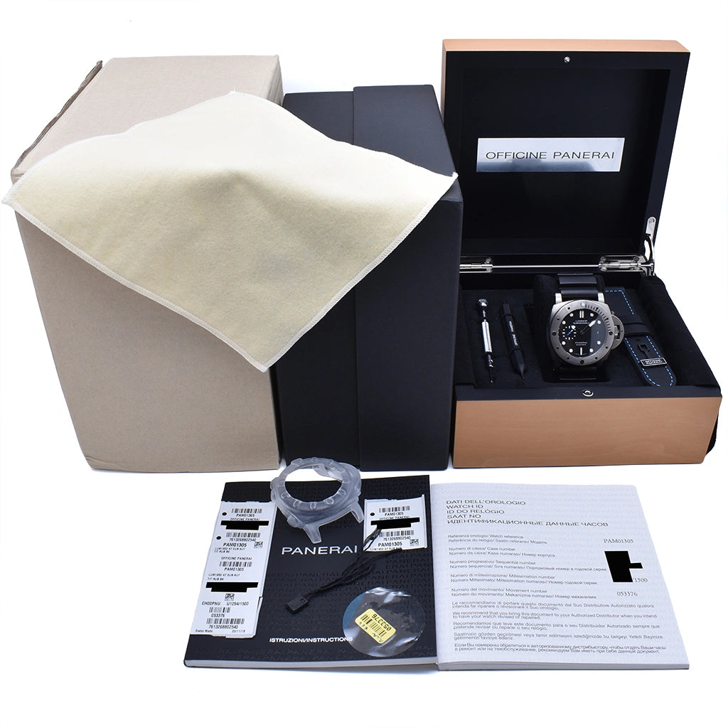 Panerai Submersible Titanium 47mm 2018 Box & Papers PAM01305