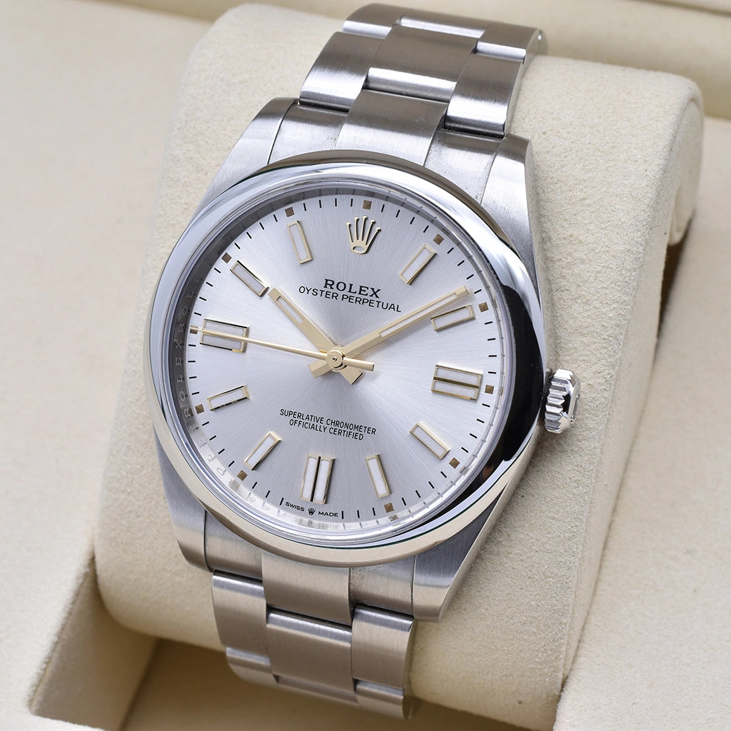 Rolex Oyster Perpetual 41mm Silver 124300 2025