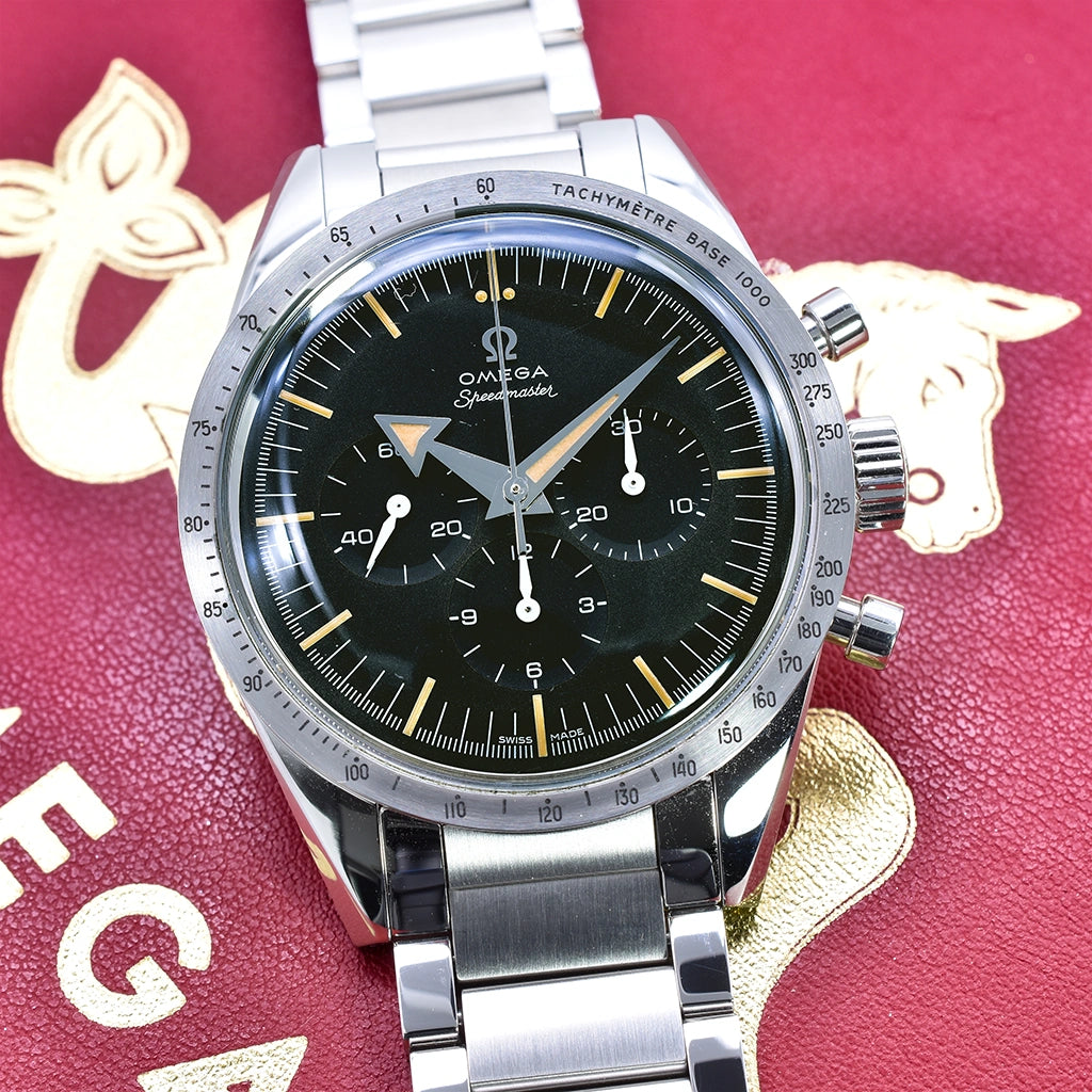 Omega Speedmaster Trilogy 60th Anniversary Edition 311.10.39.30.01.001 Full Box & Papers