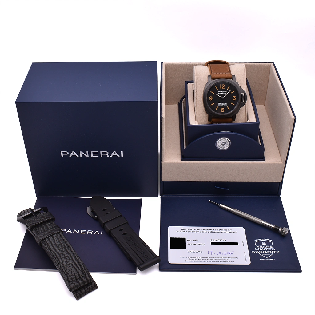 Panerai Luminor Marina Militare 44mm Special Edition 2025 Box & Papers PAM05218
